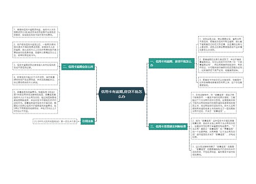 信用卡有逾期,房贷不批怎么办