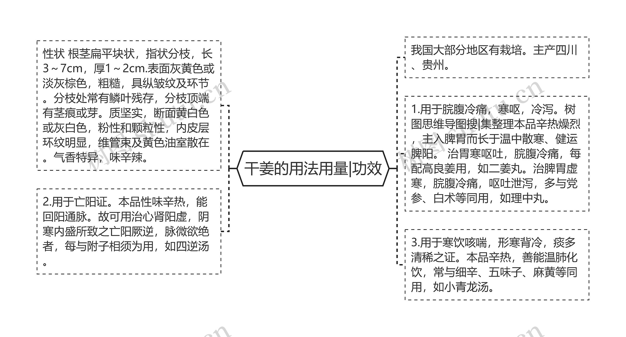 干姜的用法用量|功效