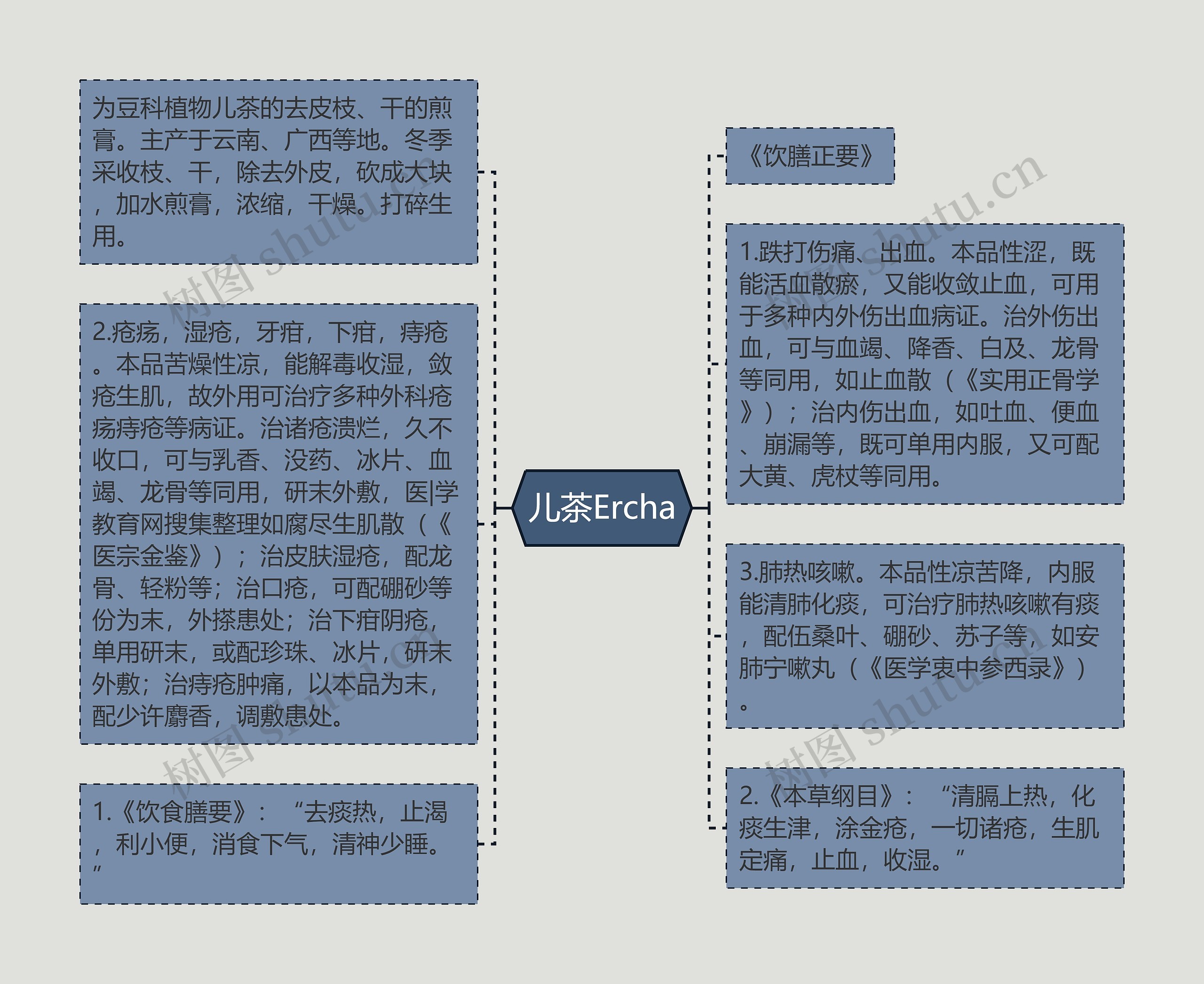 儿茶Ercha思维导图