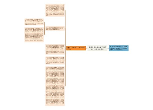 侵权责任法解读第二十四条：公平分担损失