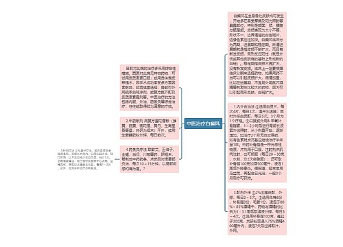 中医治疗白癜风