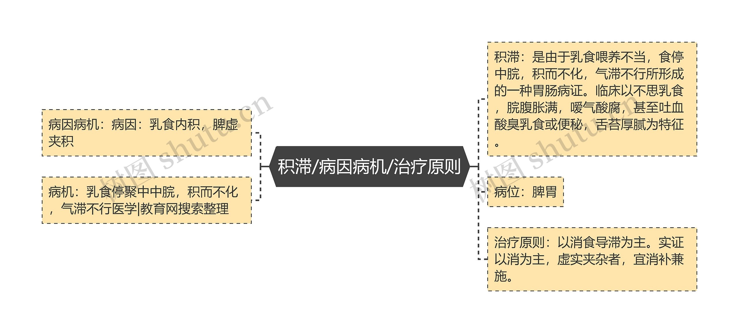 积滞/病因病机/治疗原则