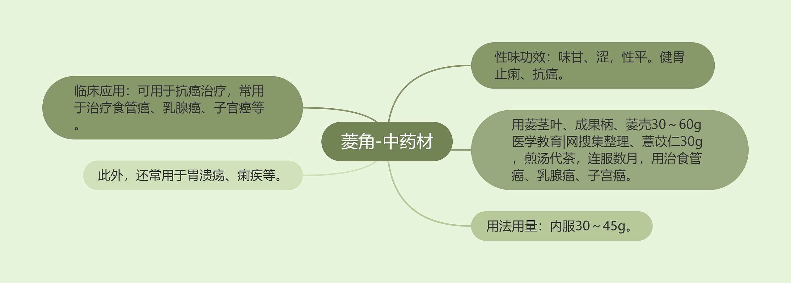 菱角-中药材
