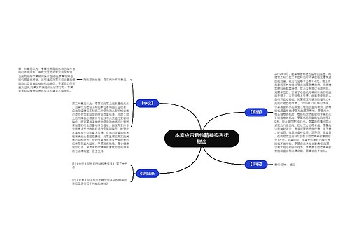 本案应否赔偿精神损害抚慰金