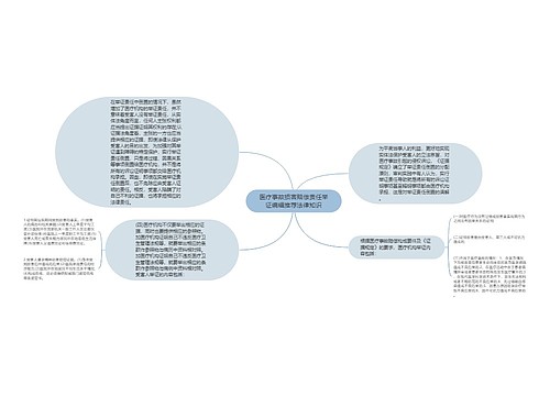 医疗事故损害赔偿责任举证编辑推荐法律知识