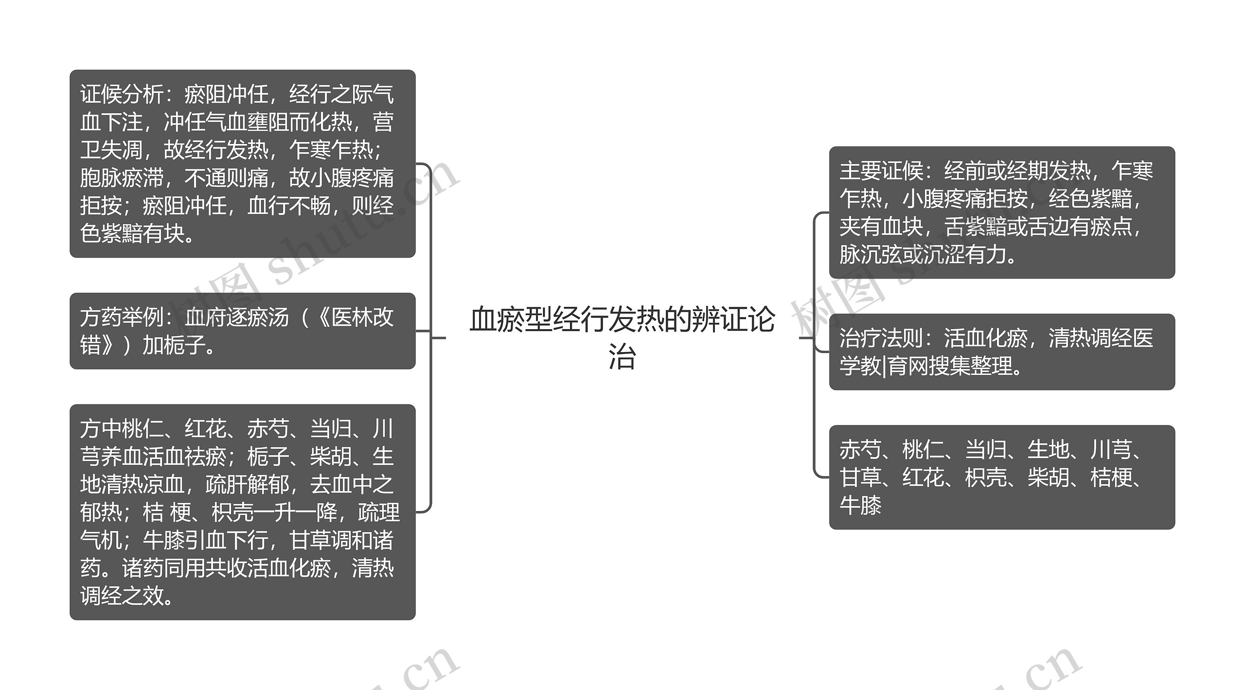 血瘀型经行发热的辨证论治