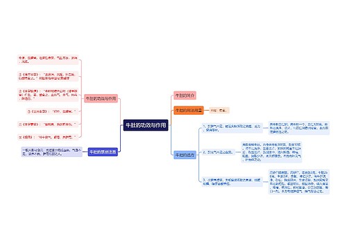 牛肚的功效与作用