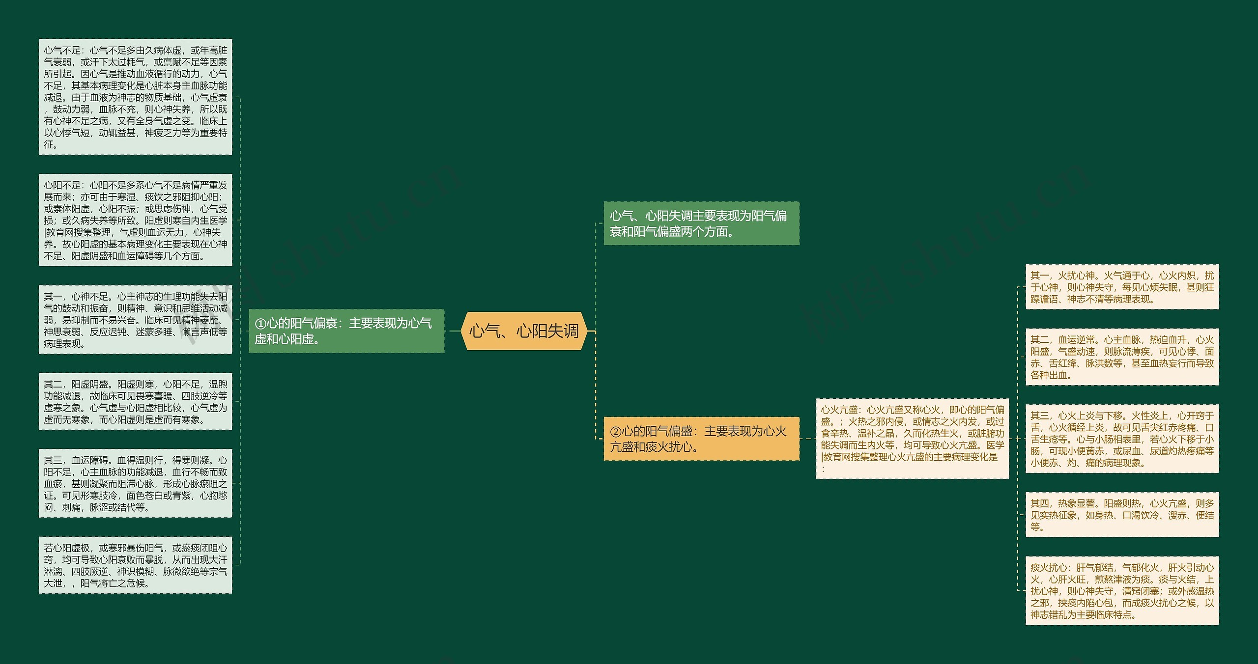 心气、心阳失调