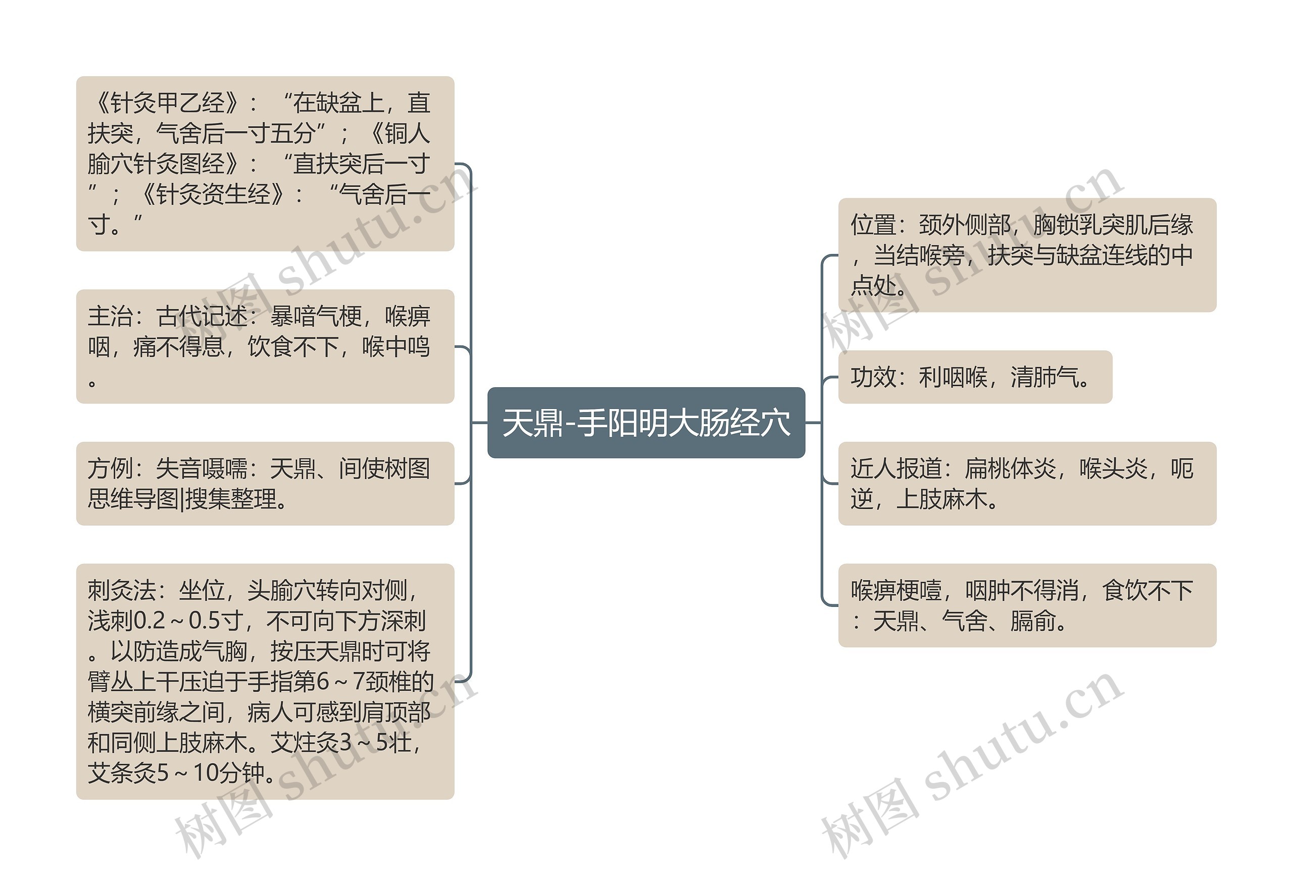 天鼎-手阳明大肠经穴