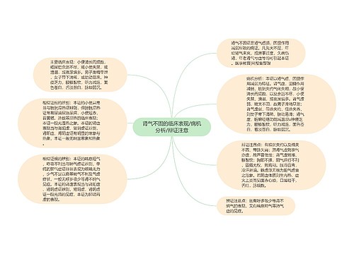 肾气不固的临床表现/病机分析/辩证注意