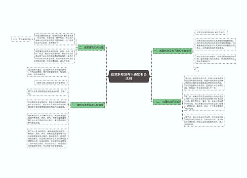 违章拆除没有下通知书合法吗