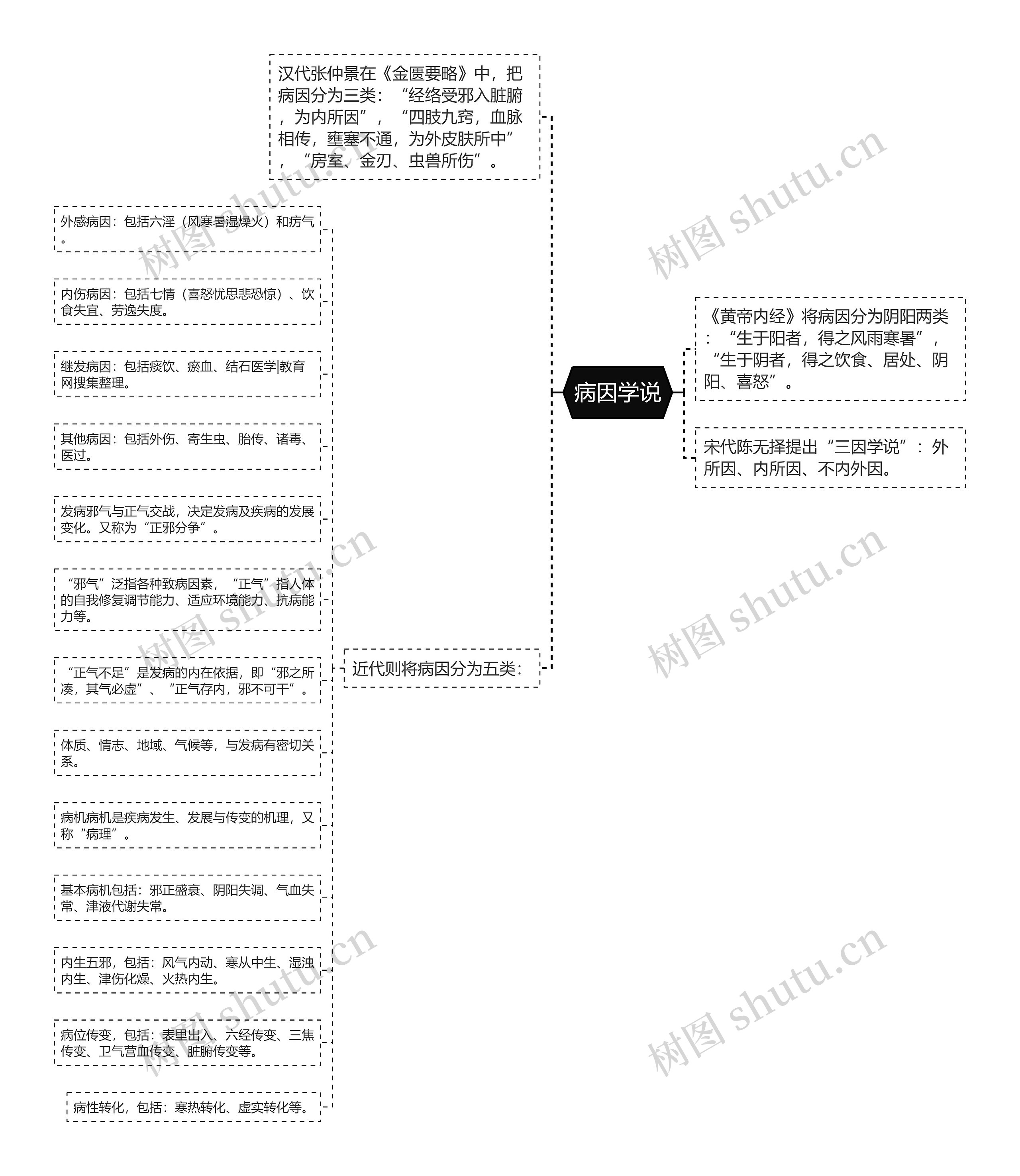 病因学说 病因学说