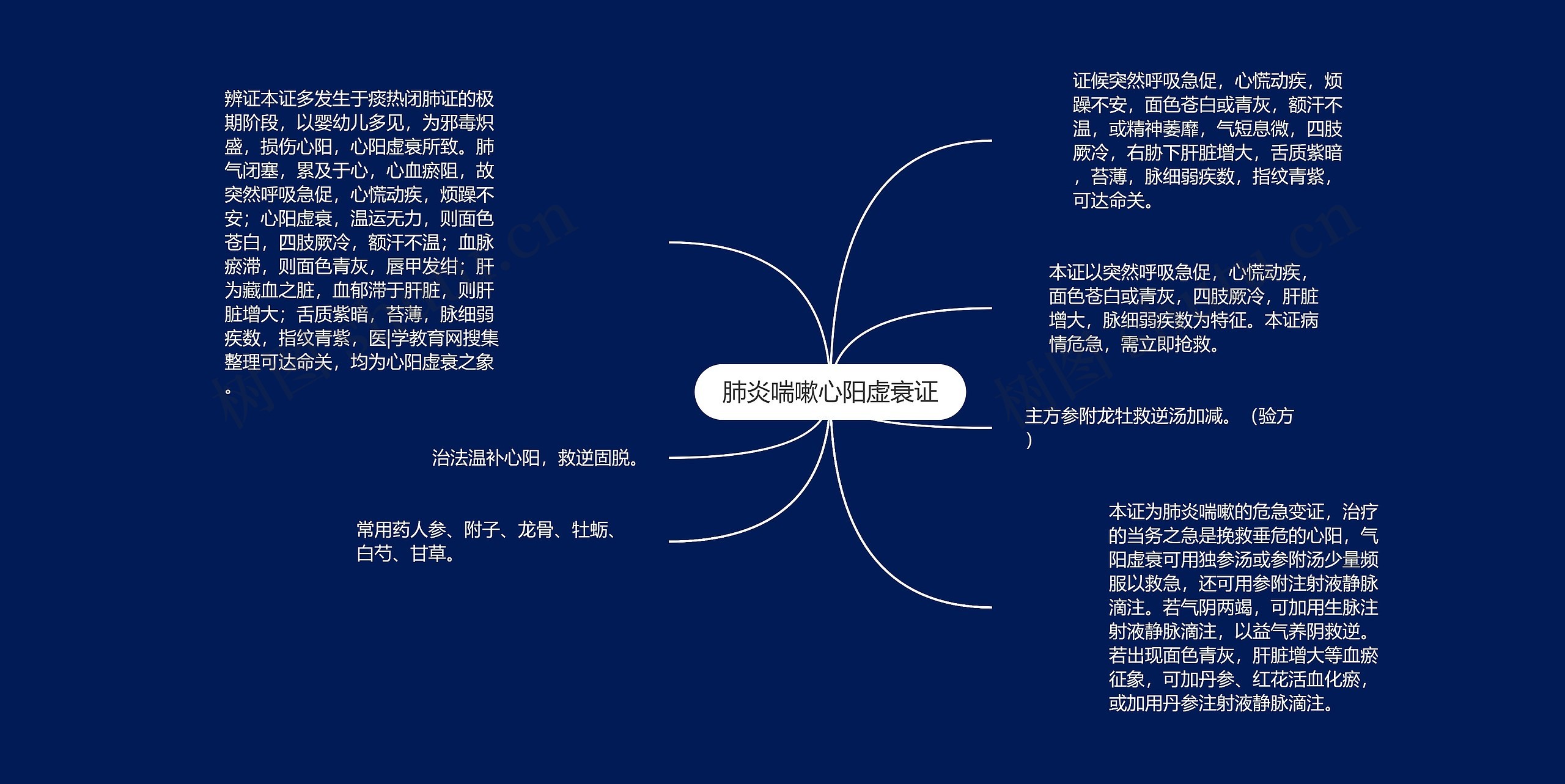 肺炎喘嗽心阳虚衰证 肺炎喘嗽心阳虚衰证