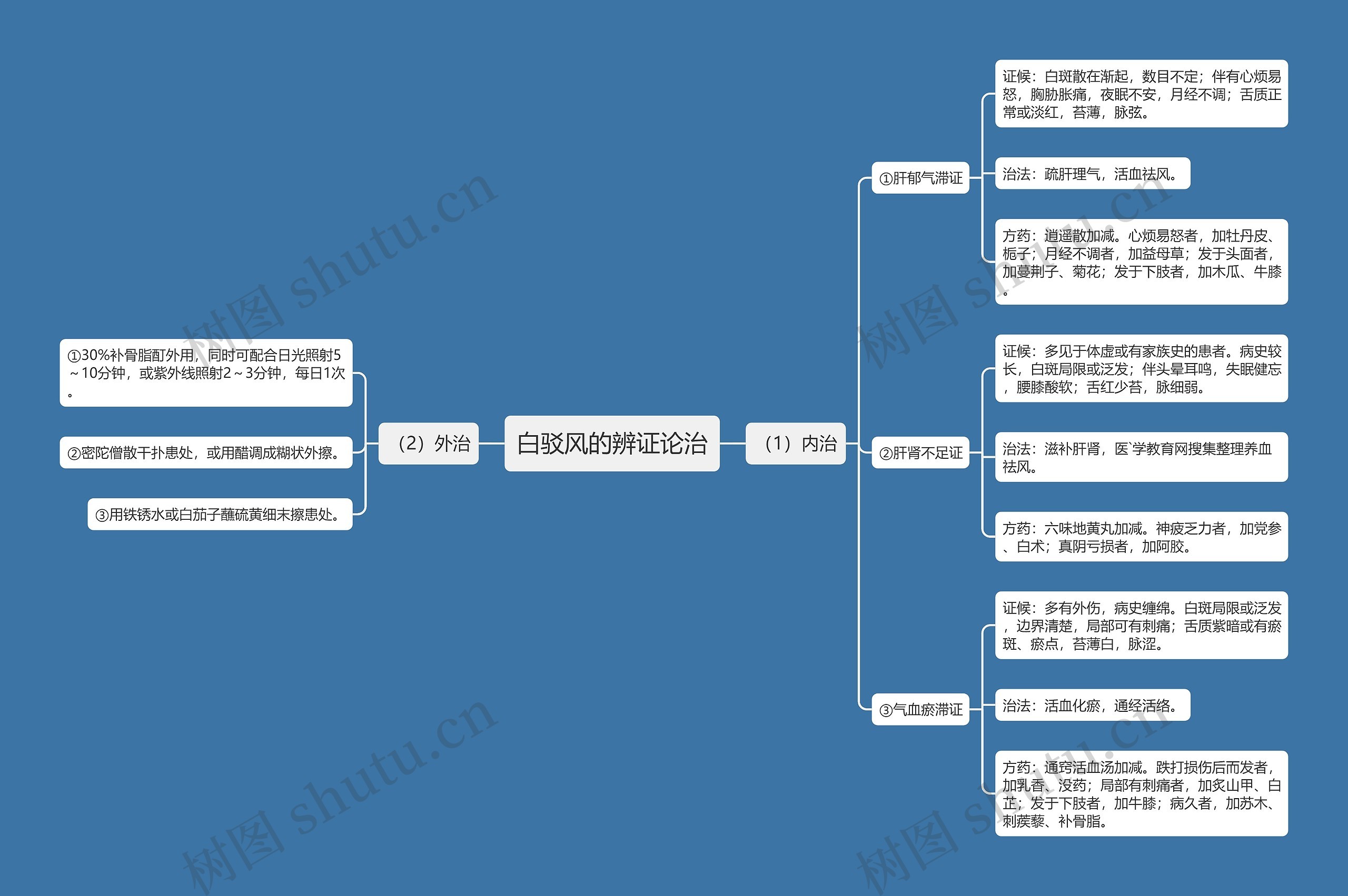 白驳风的辨证论治 白驳风的辨证论治