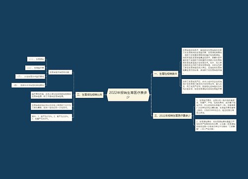 2022年报销生育医疗费多少