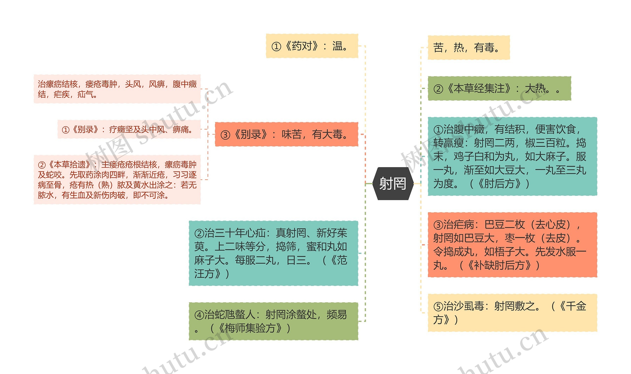 射罔思维导图