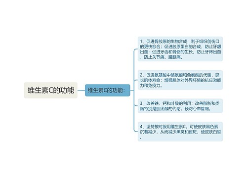 维生素C的功能