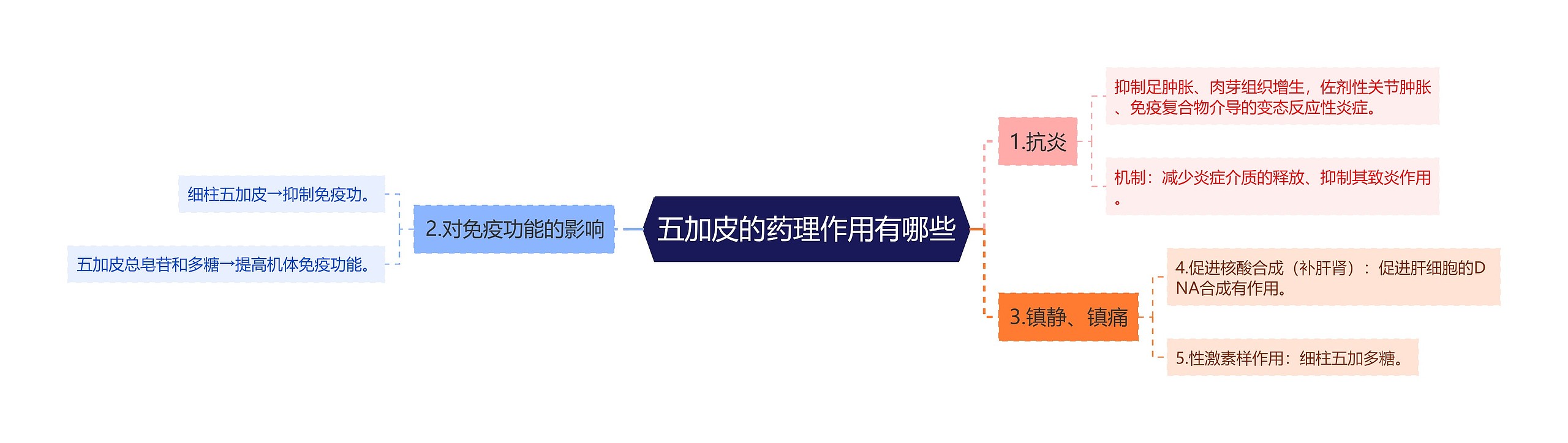 五加皮的药理作用有哪些
