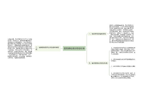 医院婚检误诊赔偿标准