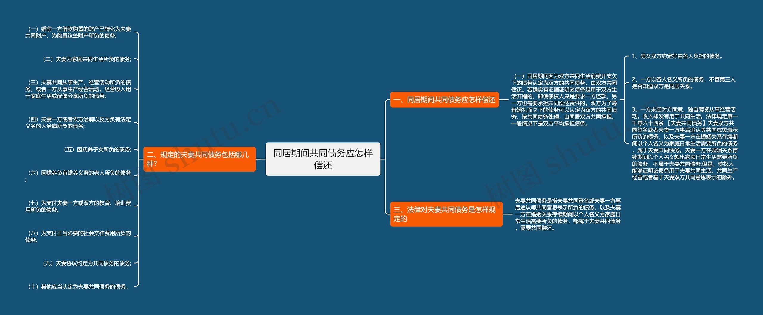 同居期间共同债务应怎样偿还