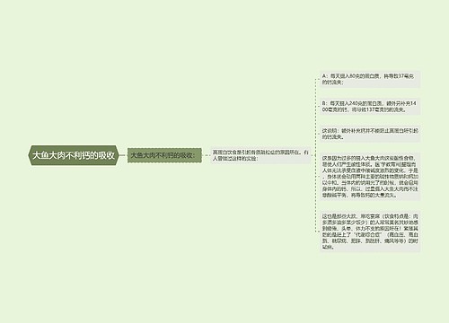 大鱼大肉不利钙的吸收