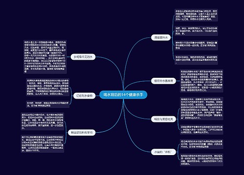 喝水背后的14个健康杀手