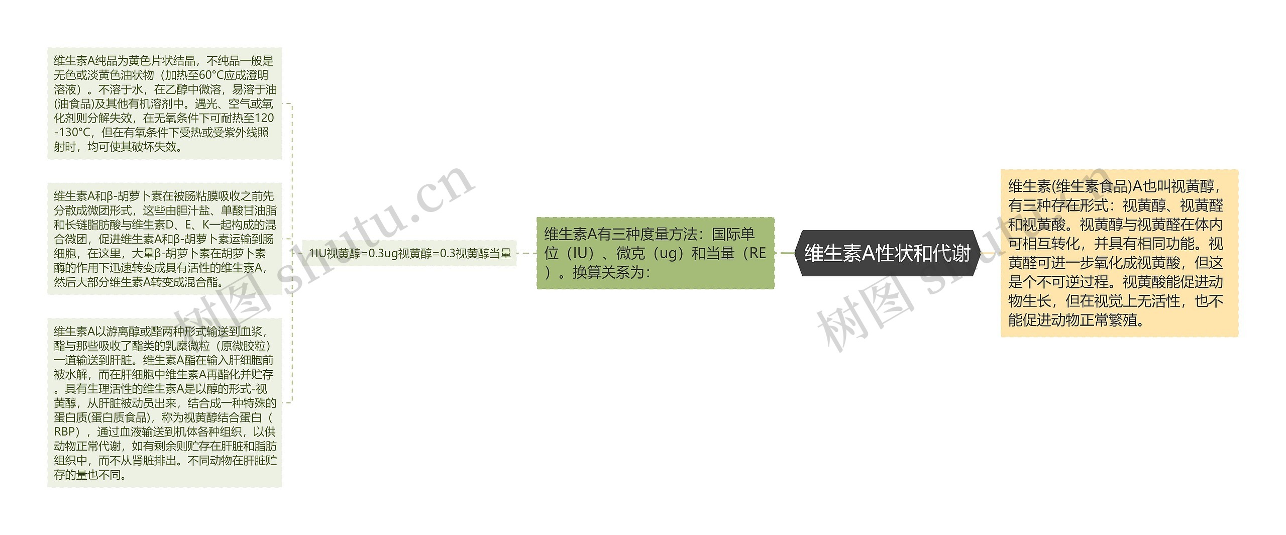 维生素A性状和代谢 维生素A性状和代谢