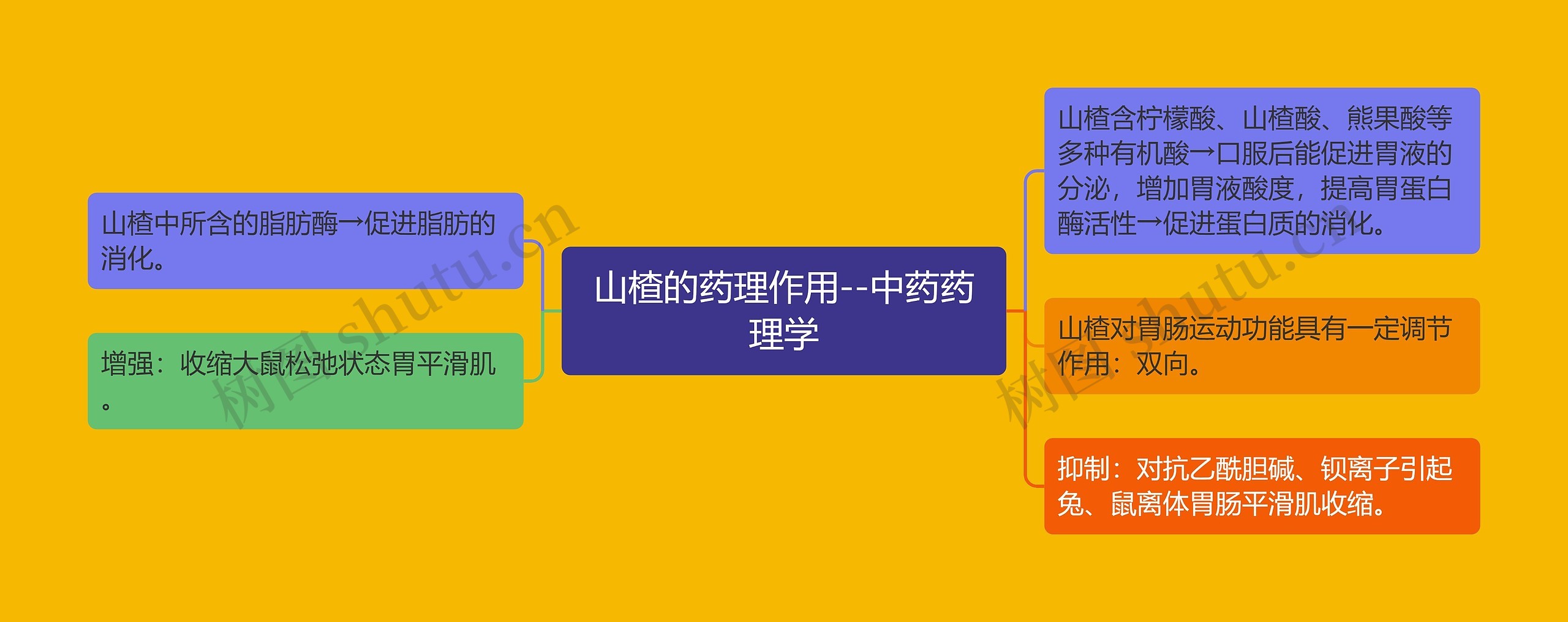 山楂的药理作用--中药药理学 山楂的药理作用--中药药理学