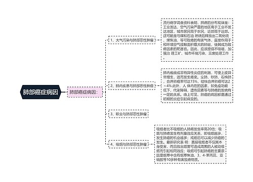 肺部癌症病因