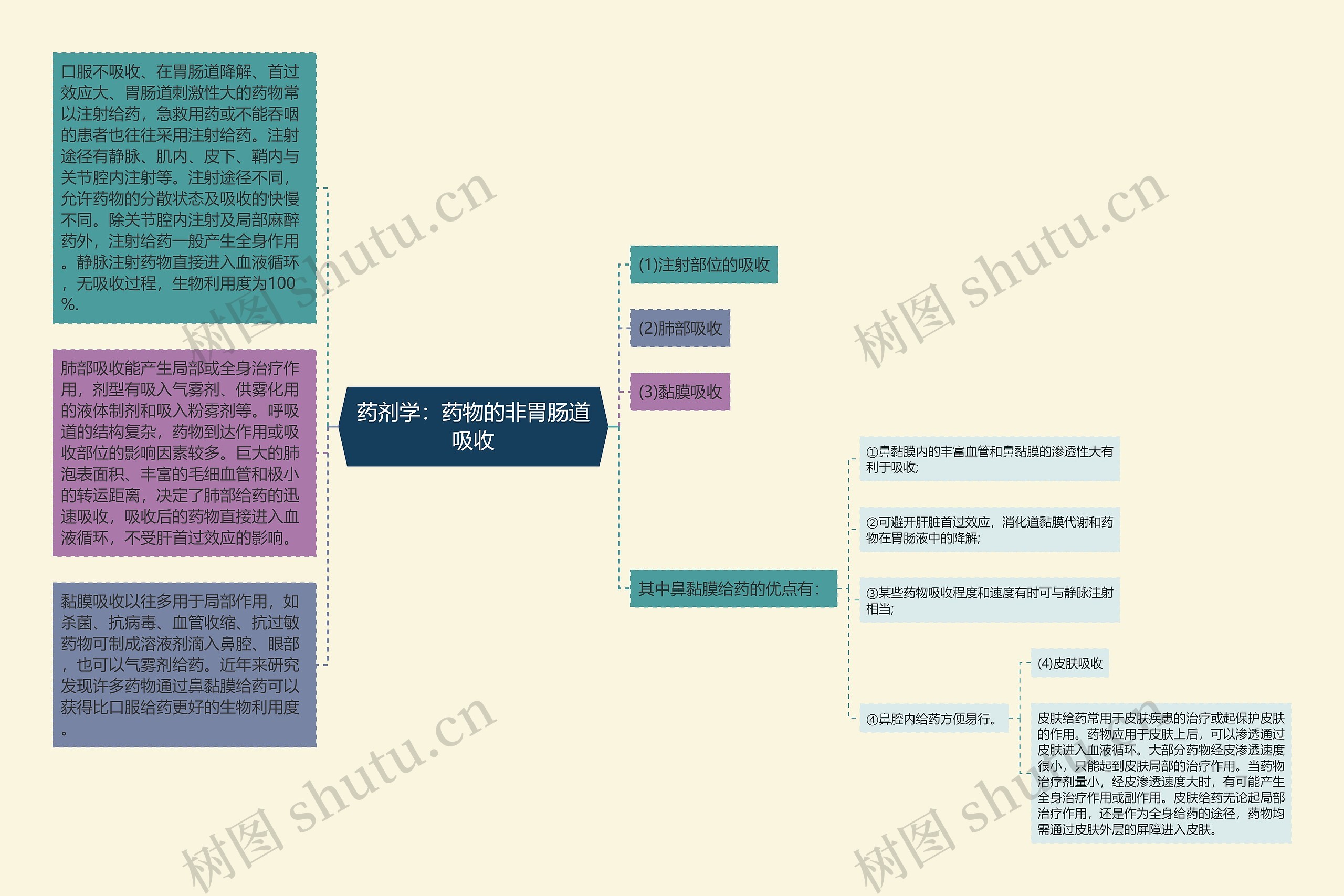 药剂学:药物的非胃肠道吸收 药剂学:药物的非胃肠道吸收
