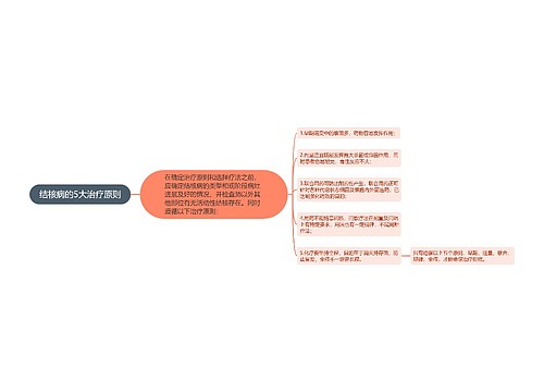 结核病的5大治疗原则