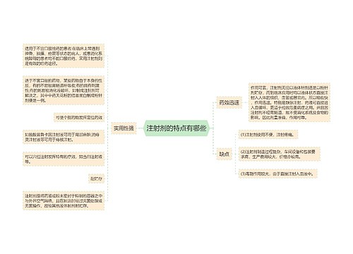 注射剂的特点有哪些