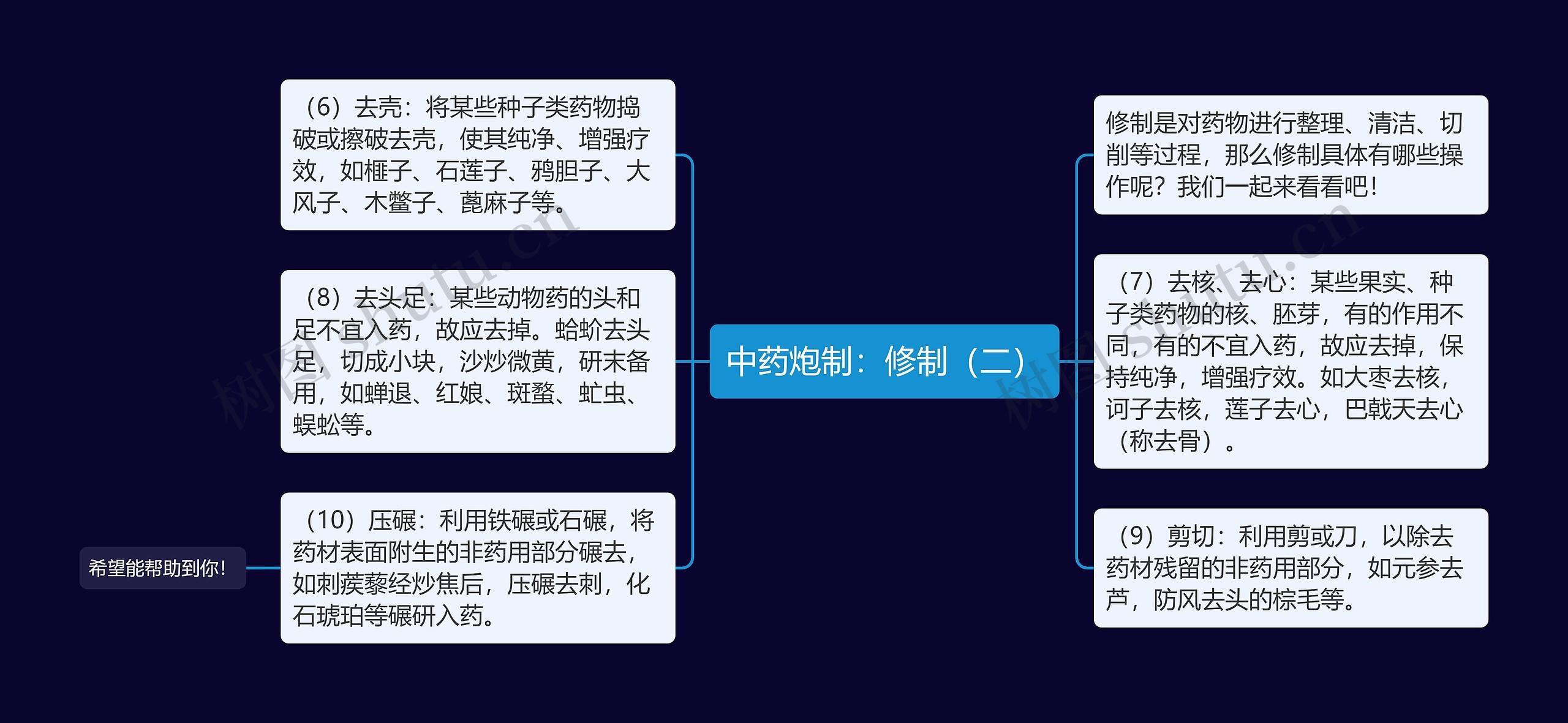 中药炮制：修制（二）