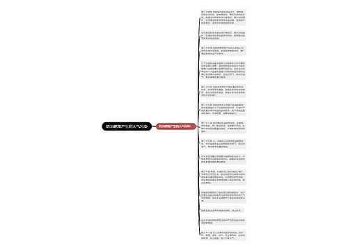 防治燃煤产生的大气污染