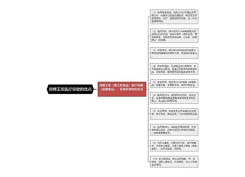 用蜂王浆医疗保健的优点