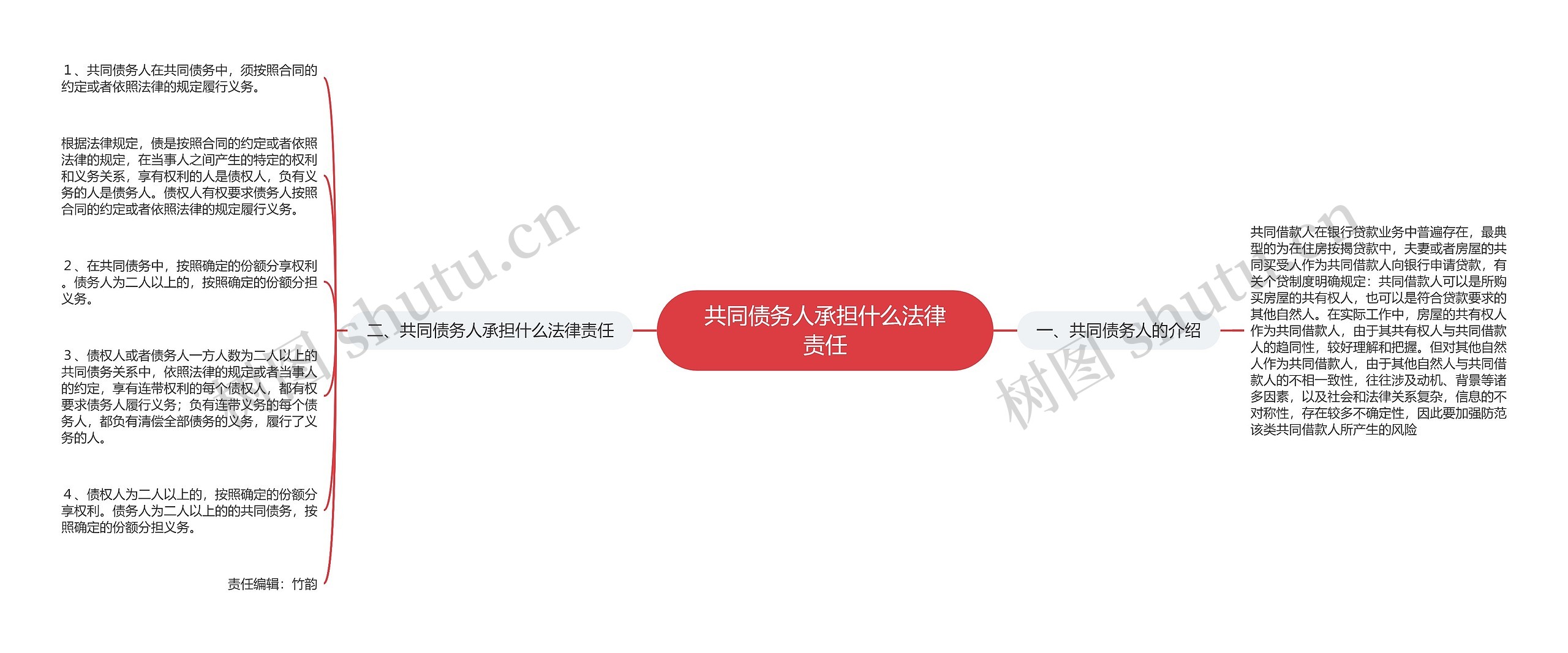 共同债务人承担什么法律责任 共同债务人承担什么法律责任