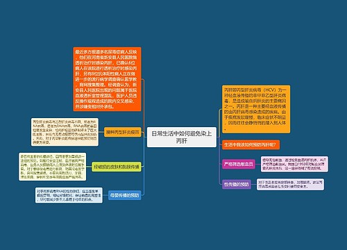 日常生活中如何避免染上丙肝