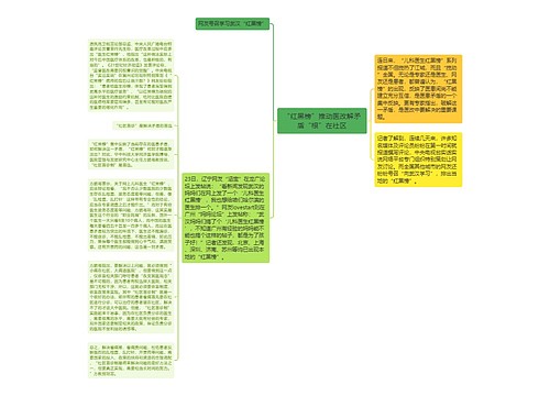 “红黑榜”推动医改解矛盾“根”在社区