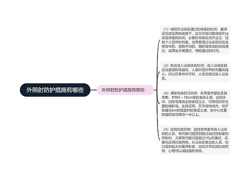 外照射防护措施有哪些