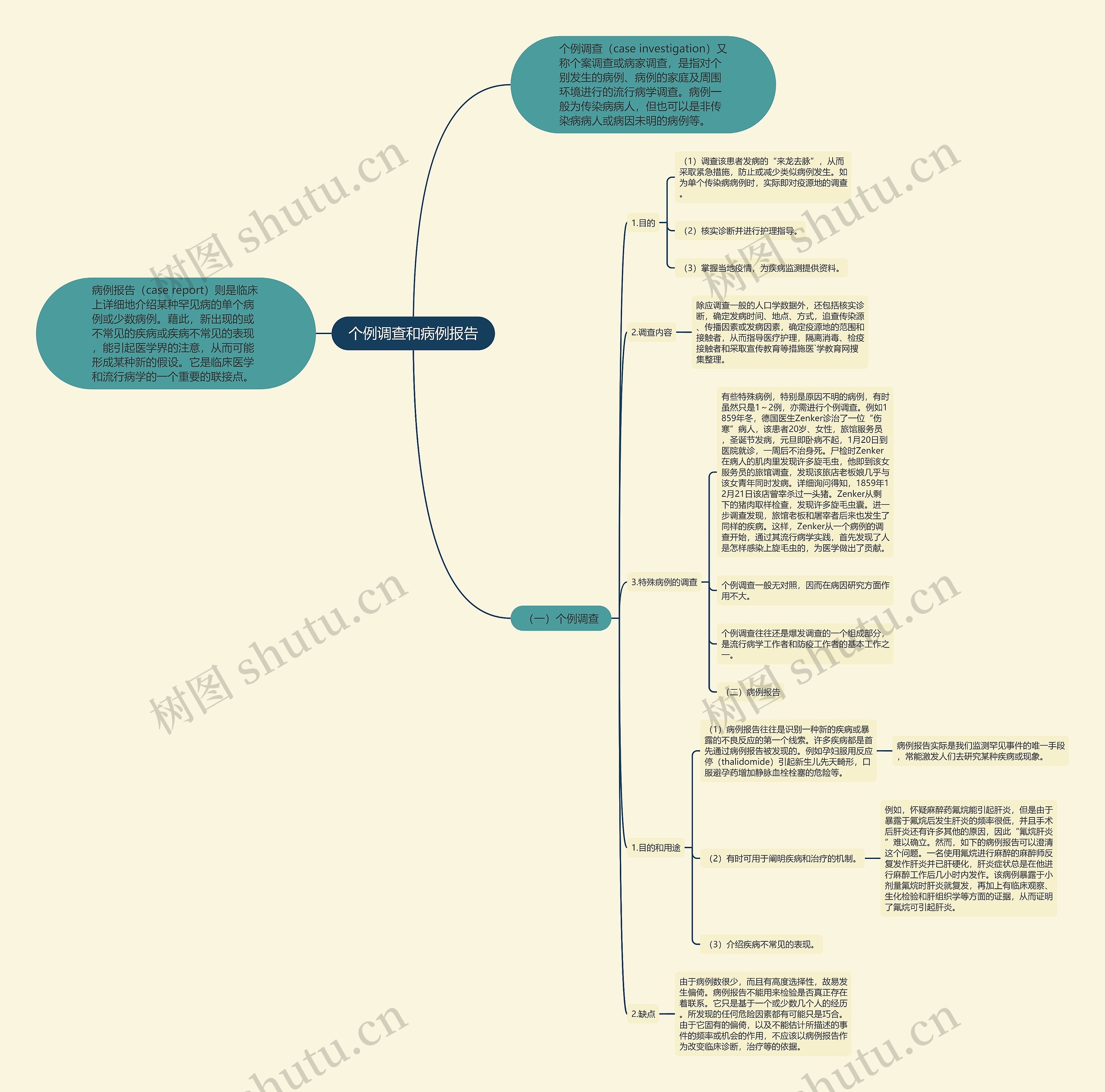 个例调查和病例报告