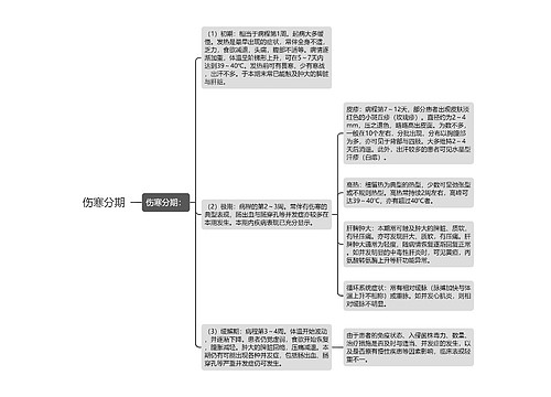 伤寒分期