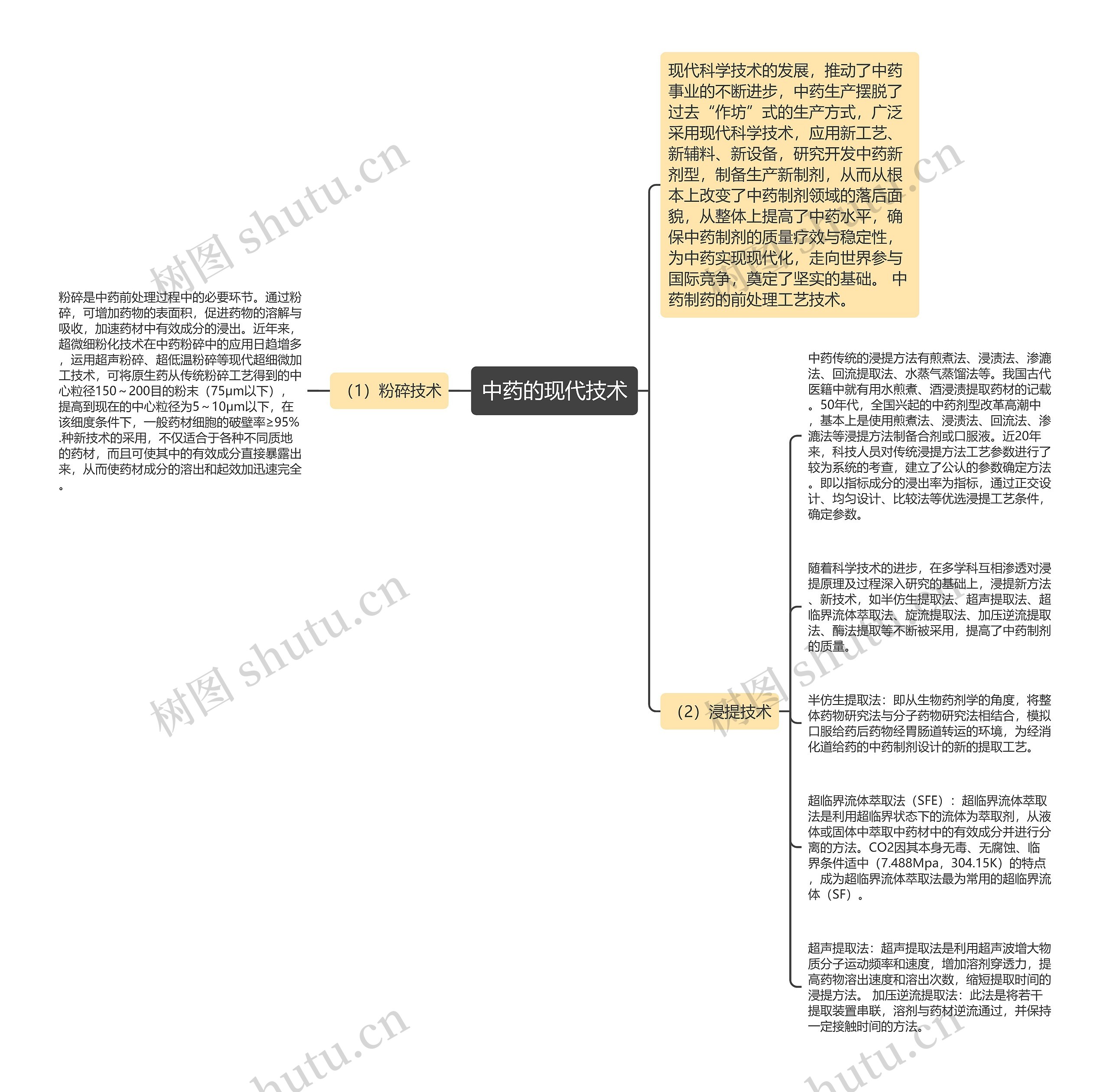 中药的现代技术