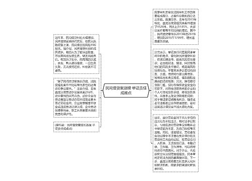 民间借贷案激增 举证责任成难点