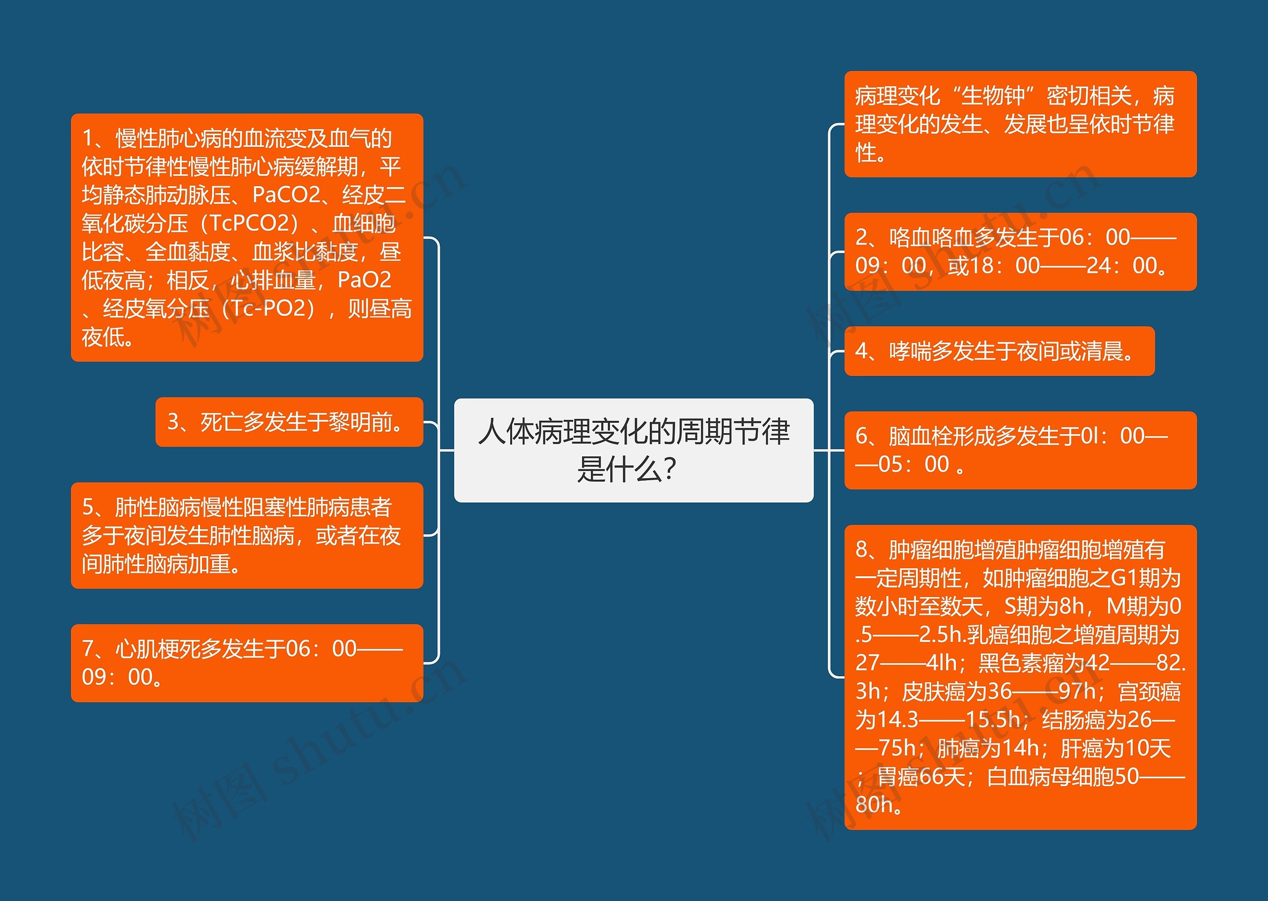 人体病理变化的周期节律是什么？