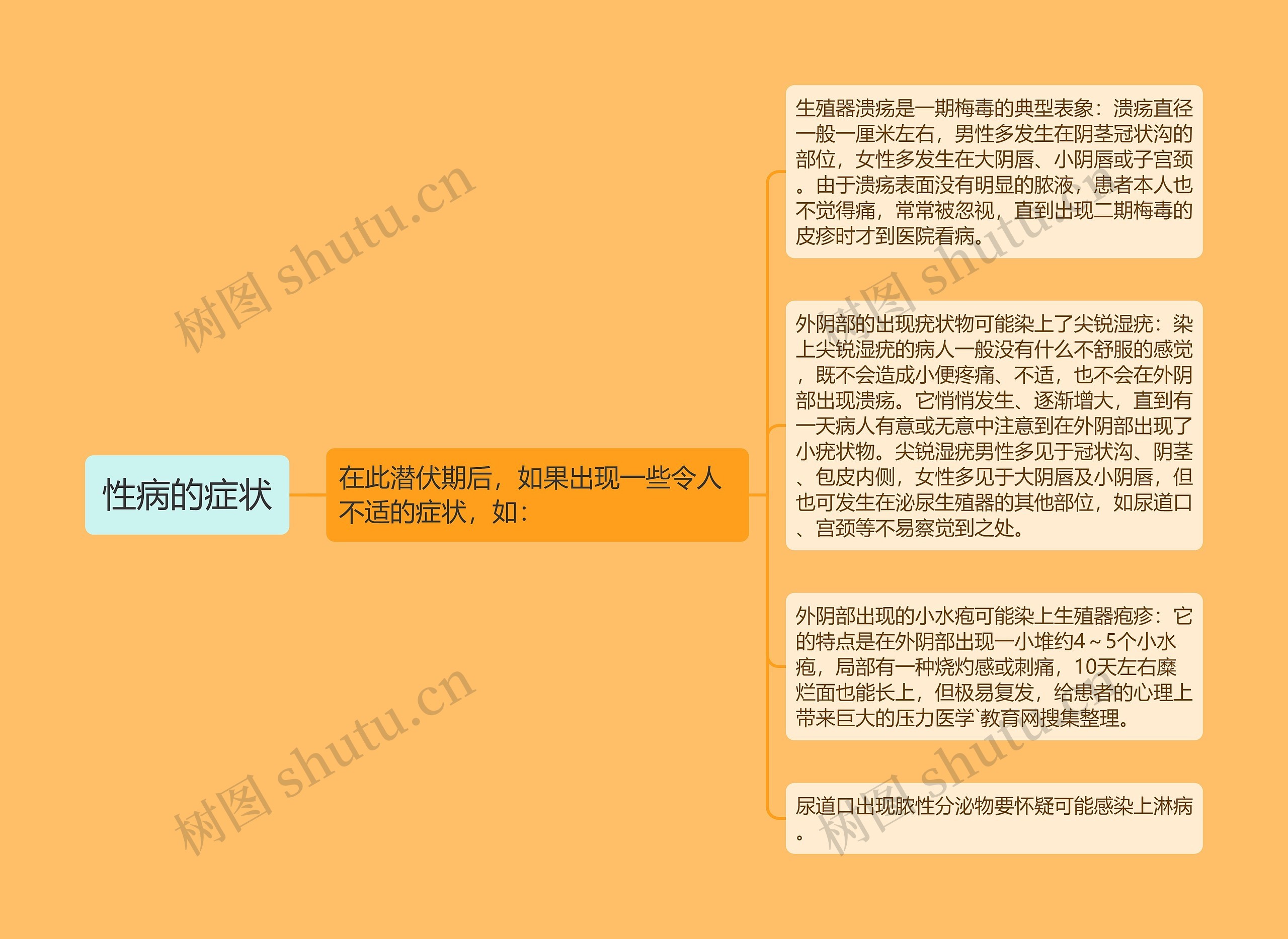 性病的症状 性病的症状