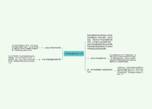 体液免疫效应介绍