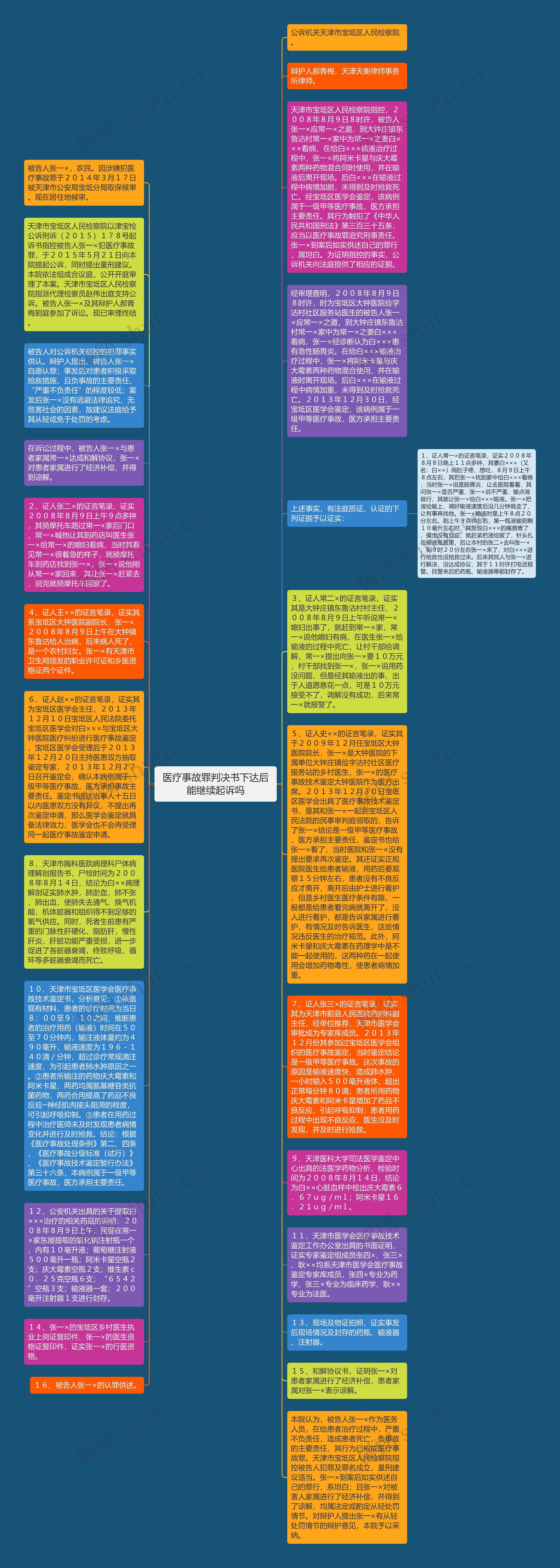 医疗事故罪判决书下达后能继续起诉吗思维导图