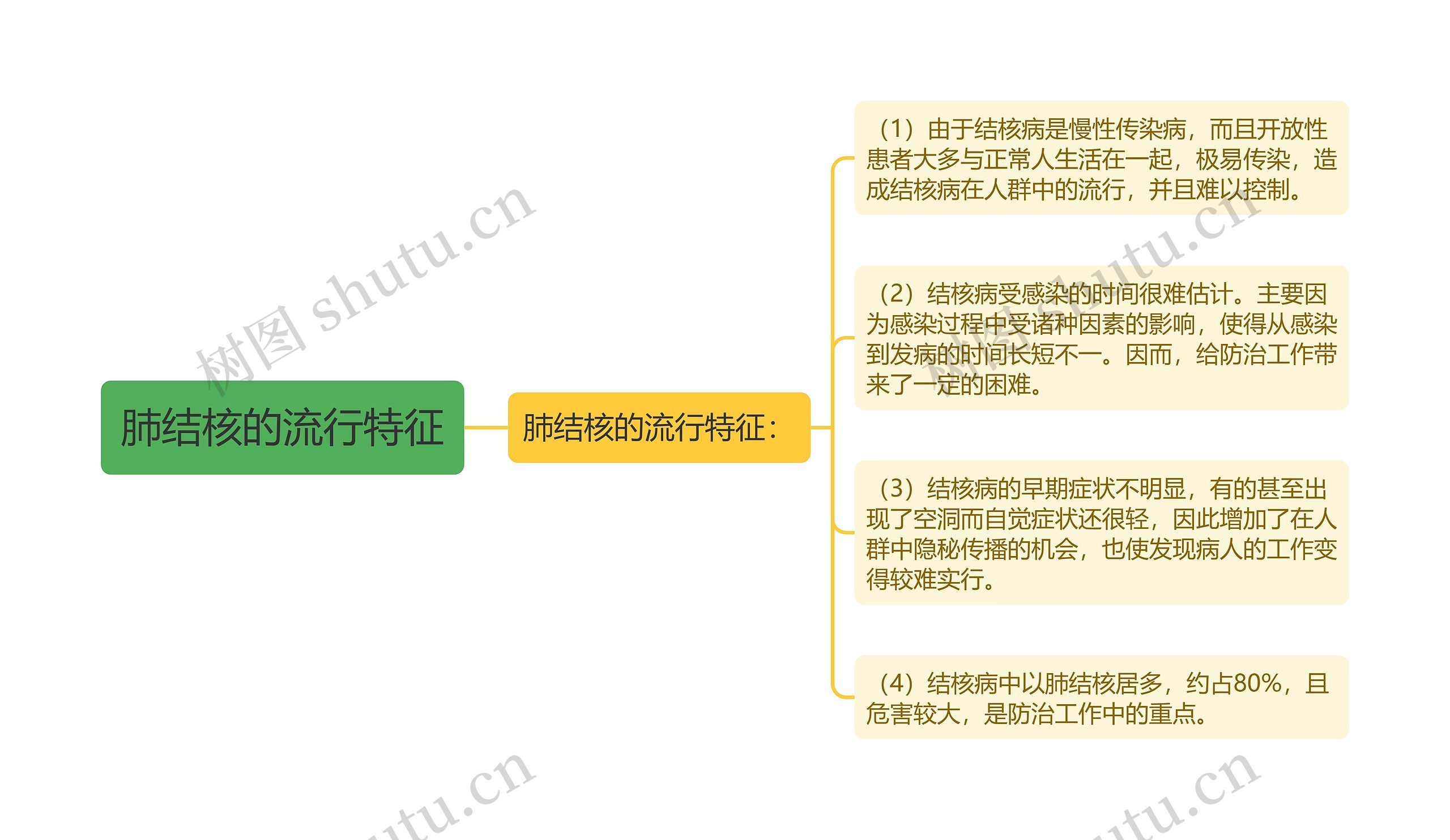 肺结核的流行特征