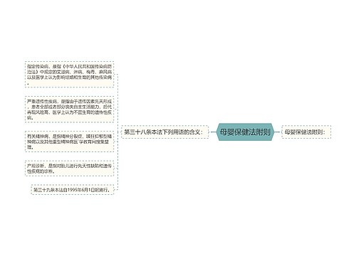 母婴保健法附则