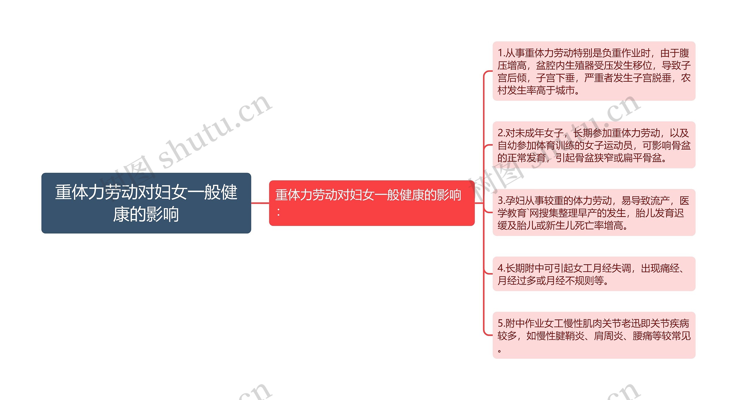 重体力劳动对妇女一般健康的影响